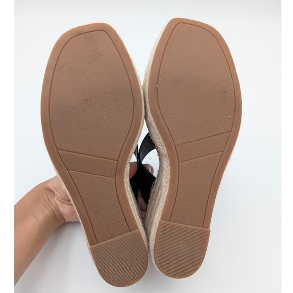 Nordstrom Rack Cressida Platform Wedge Espadrille Sandal Size US6.5M EU37 - Picture 7 of 11